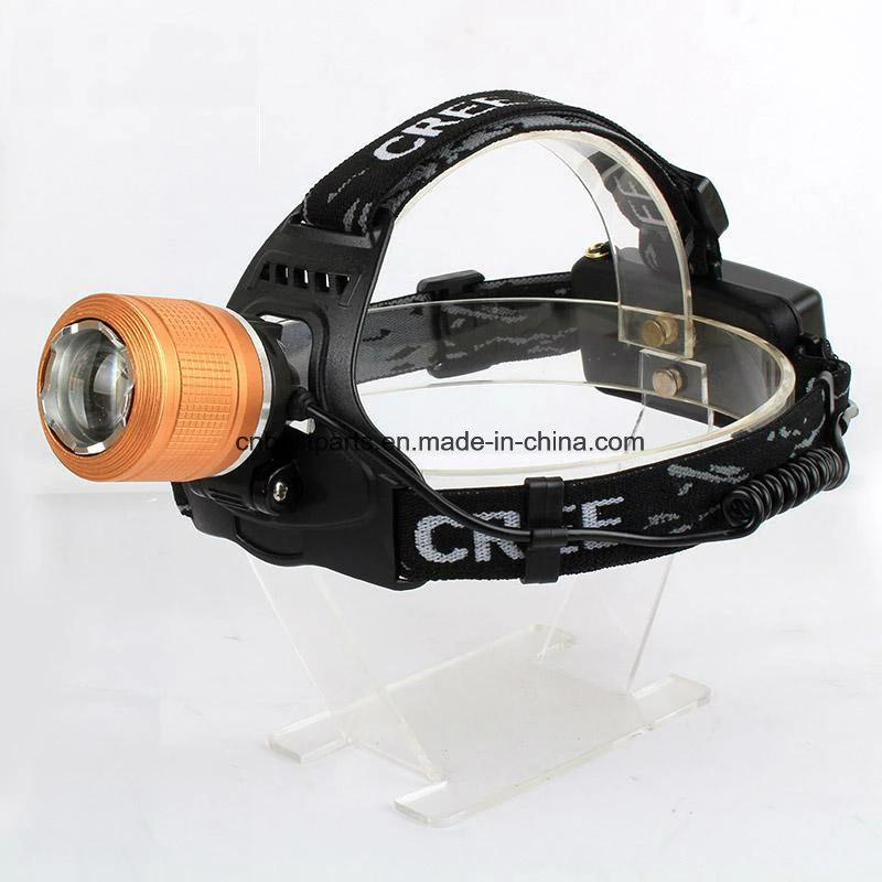 High Power Bright Head Torch Lamp Adjustable Head Lamp Auto Hand Sensor Head Light Camping Emergency Rechargeable LED Zoomable Headlamp
