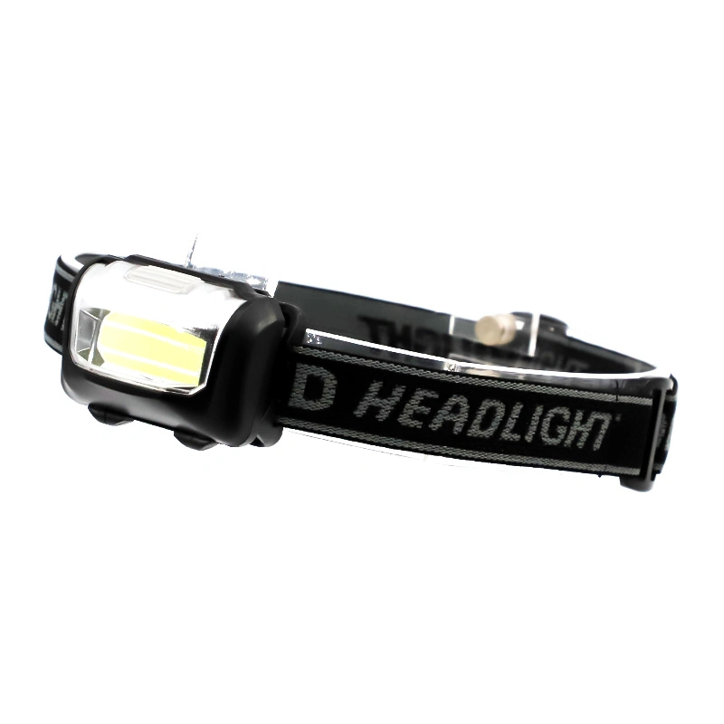 Goldmore Dry Battery Cheap Plastic COB LED Headlamp