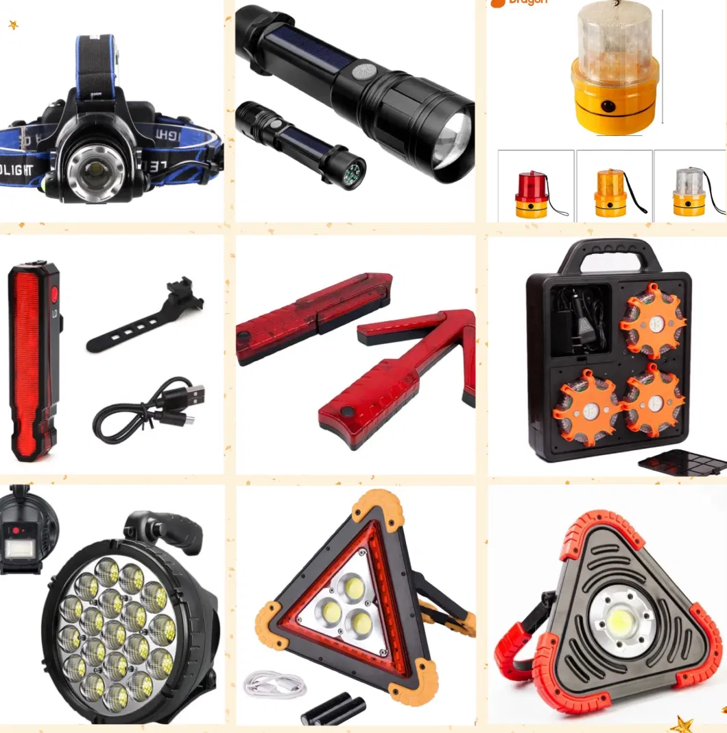 Wholesale Outdoor Emergency LED Light for Head Torch 6PCS SMD Super Bright Torch Lamp with White and Red Lights Camping Headlight Portable LED Headlamp
