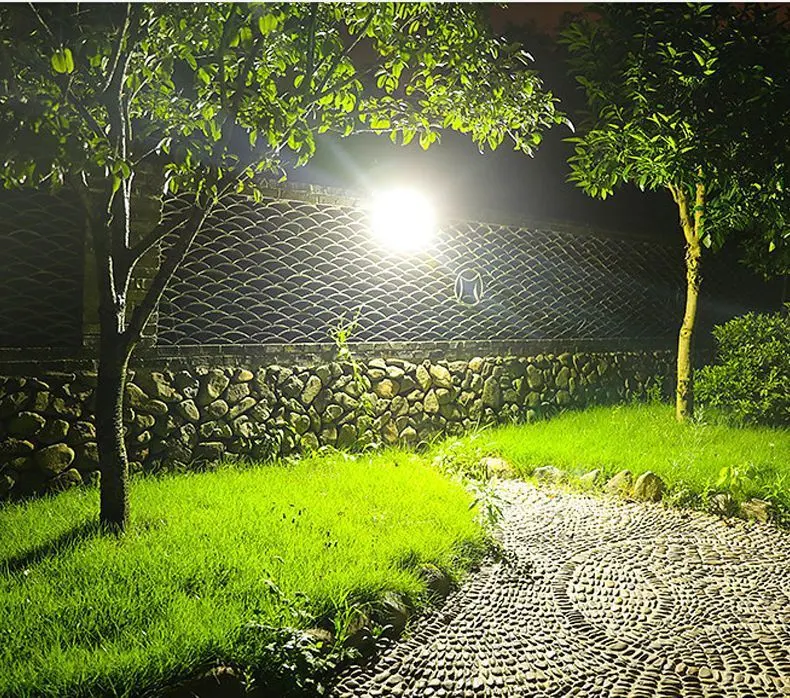 LED High Power Rechargeable Football Folding Bulb Fence Light Outdoor Emergency UFO Solar Camping Tent Lights Lighting