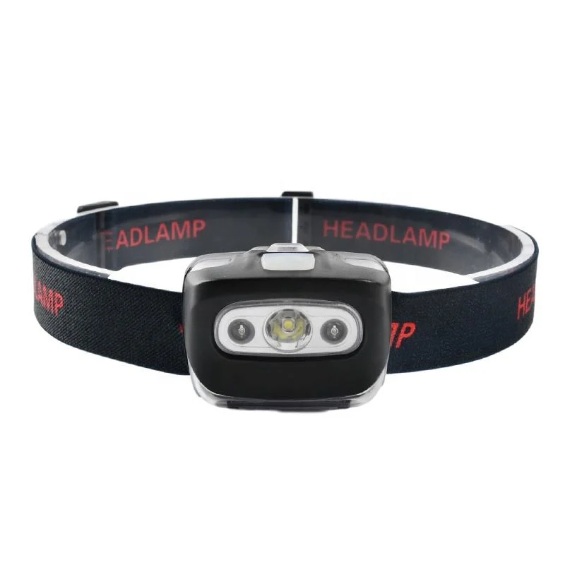 Glodmore2 Factory Supply ABS Plastic Long Range Outdoor Hiking Camping Running Waterproof Lightweight 5W High Power LED Headlamp