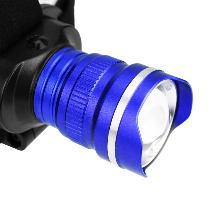 3 Work Mode Camping Head Torch Light CREE T6 Zoomable Adjustable Headlamp Waterproof Head Torch Lamp Aluminum Boody Camping LED Headlamp