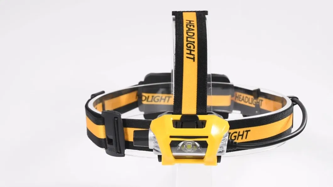 Glodmore2 High Bright Adjustable Belt USB Rechargeable 2*18650 Battery LED Headlamp Headlight with 45 Angle Adjustment