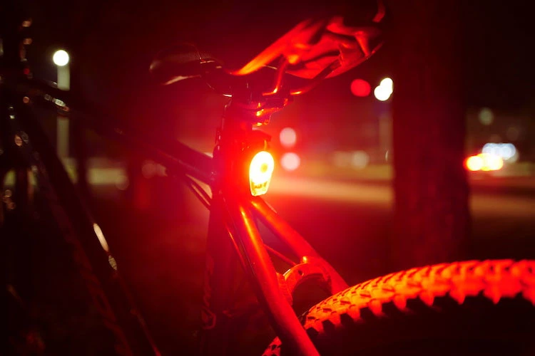 Brightenlux Logo Printing Mini USB Rechargeable Safety Warning LED Bike Tail Light Mountain Bicycle Light