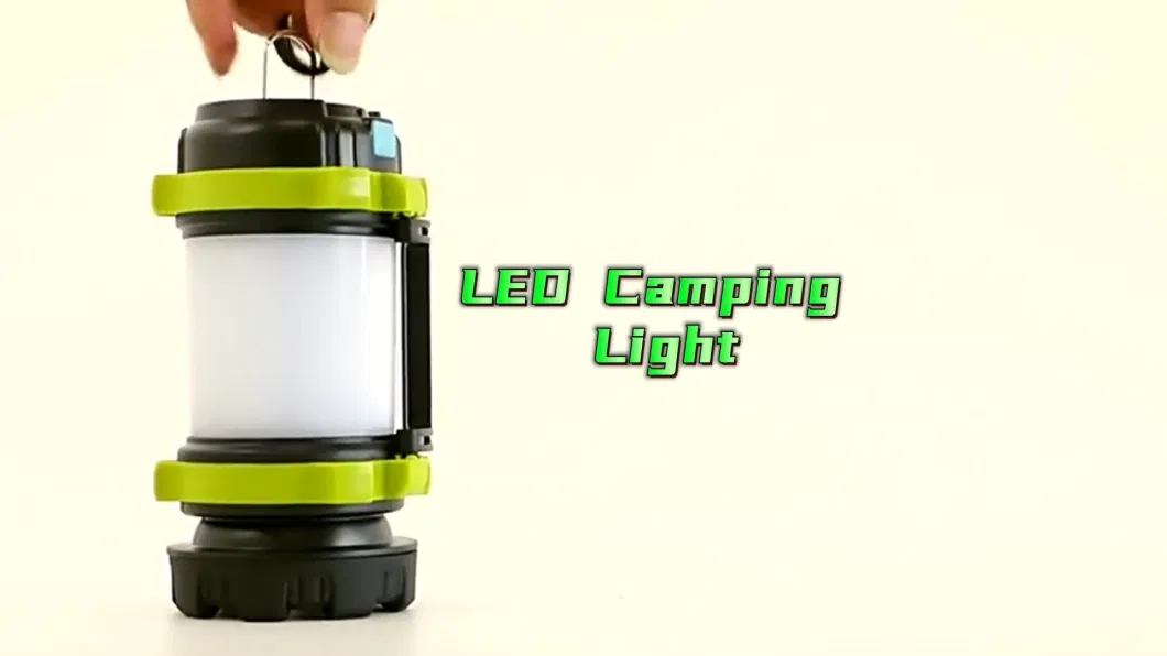 New Portable Multifunctional Super Bright USB Rechargeable LED Camping Lantern Light