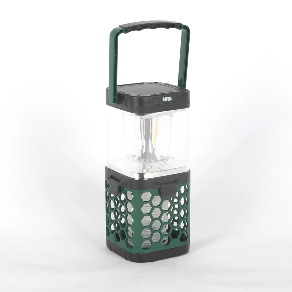 Yichen Solar Rechargeable LED Camping Light with Mosquito Killer Lantern