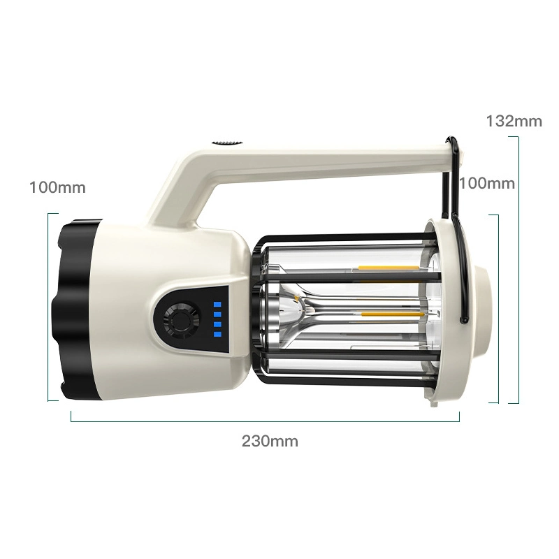Warm White Handheld Torch Multip Use LED Camping Light