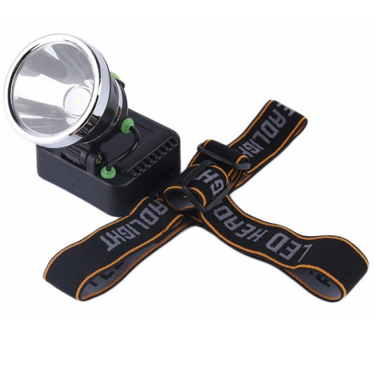 Outdoor Camping Emergency Head Torch with Sensor Switch Battery Powered Hunting LED Headlight Portable Adjustable Headband LED Headlamp