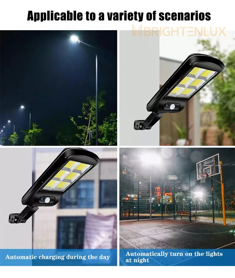 Brightenlux Factory Promotion Solar Energy Long Lasting Street Light Solar, IP65 LED Solar Street Light with Remote Control