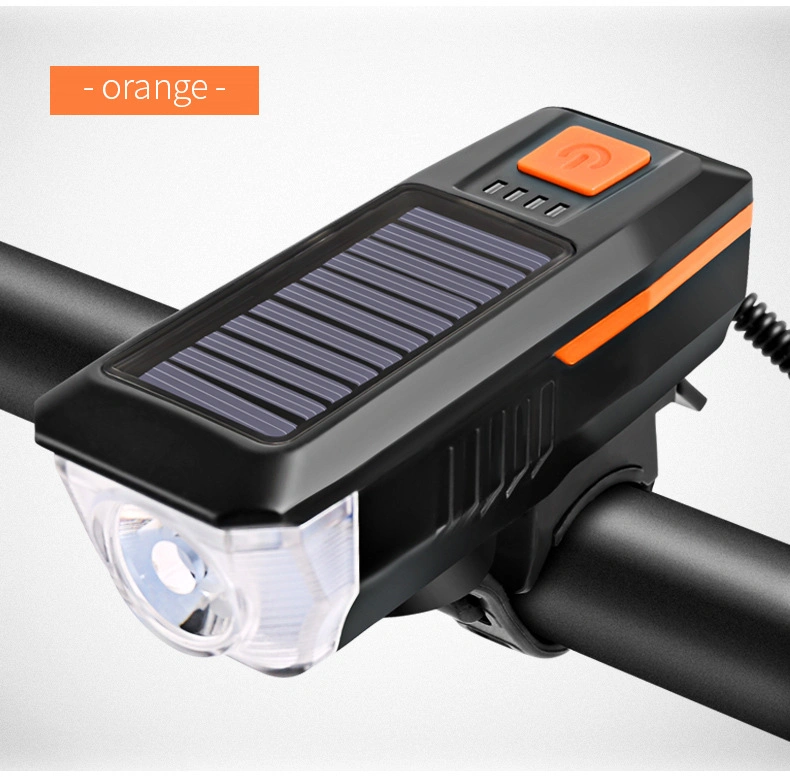 2023 Hot Products Cycling Bike Bicycle LED Front Headlight Lamp with USB Rechargeable Front Bicycle Light