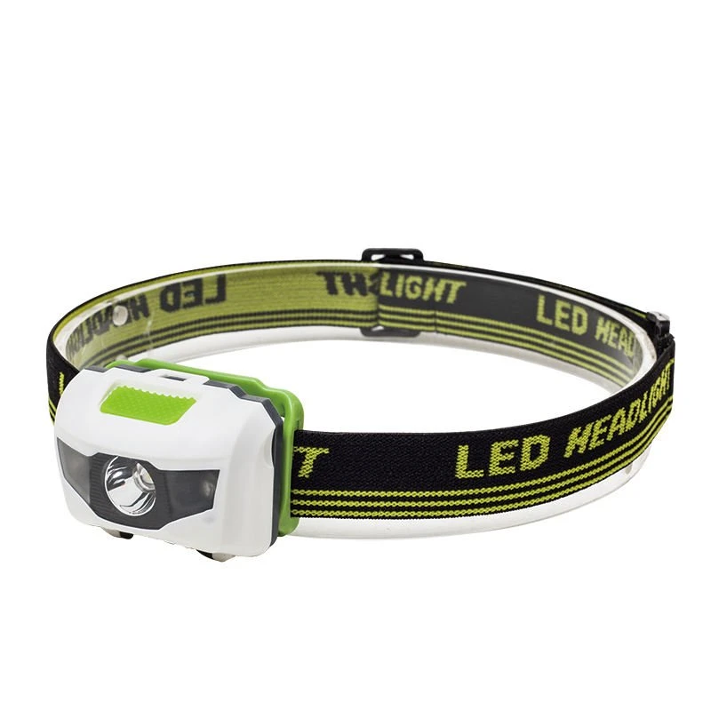 High Power Mini Safety Headlamp with 3W+2red LED Outdoor Camping Headlight