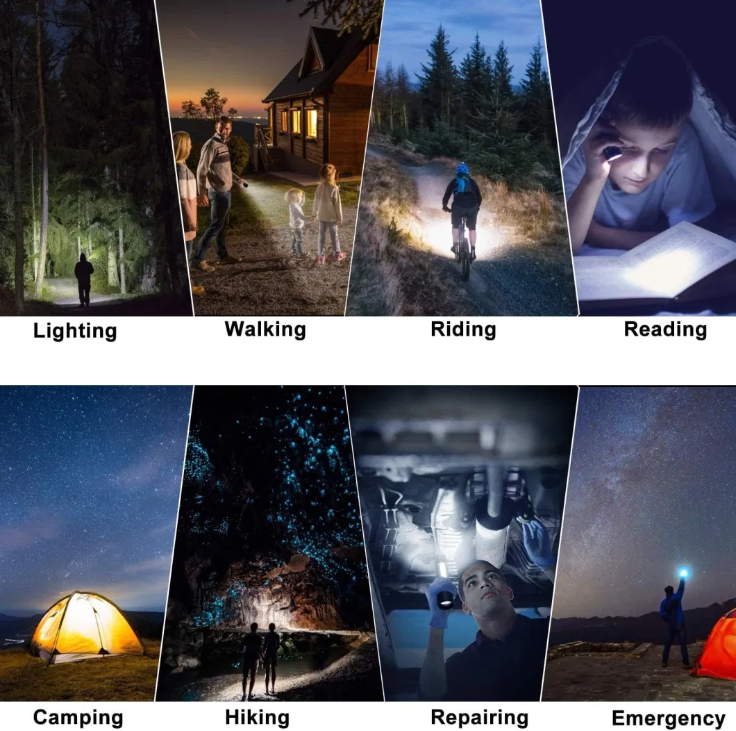 USB Rechargeable LED Waterproof Camping Hiking Running Fishing Sensor Headlight