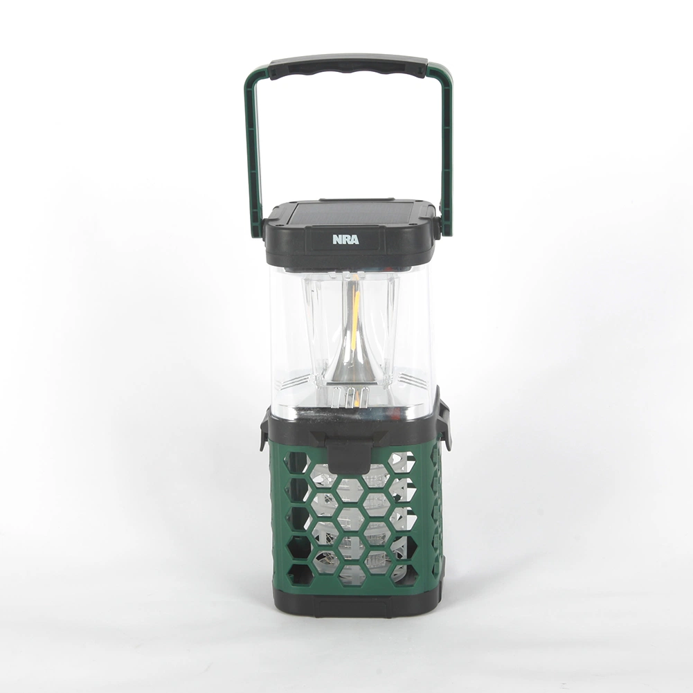 Yichen Solar Rechargeable LED Camping Light with Mosquito Killer Lantern