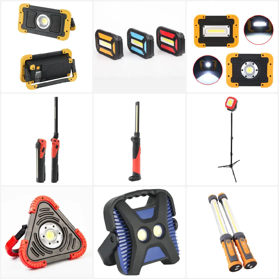 Wholesale Outdoor Camping Emergency Flash Light 5W COB LED Work Light Portable Dimmer Switch Handheld Car Inspection Flood COB Light