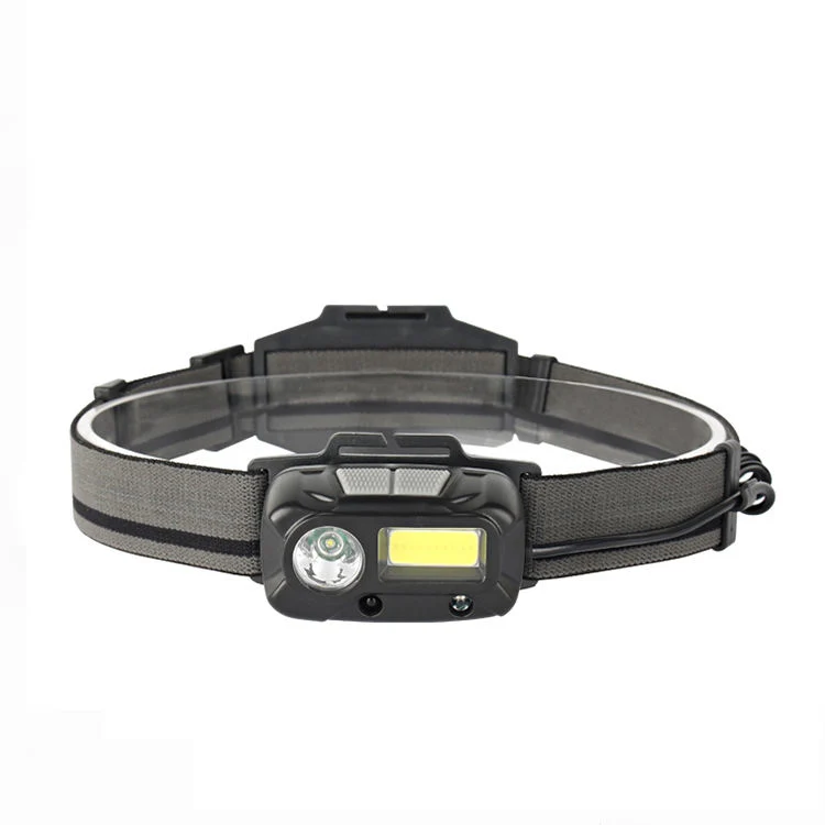 Glodmore2 Factory Supply Waterproof Rechargeable XPE-COB Bright Long Distance Sensor LED Headlamps with Red Sos Light