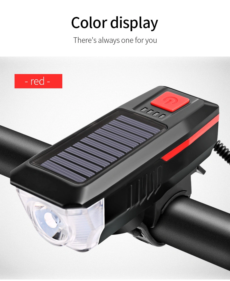 2023 Hot Products Cycling Bike Bicycle LED Front Headlight Lamp with USB Rechargeable Front Bicycle Light