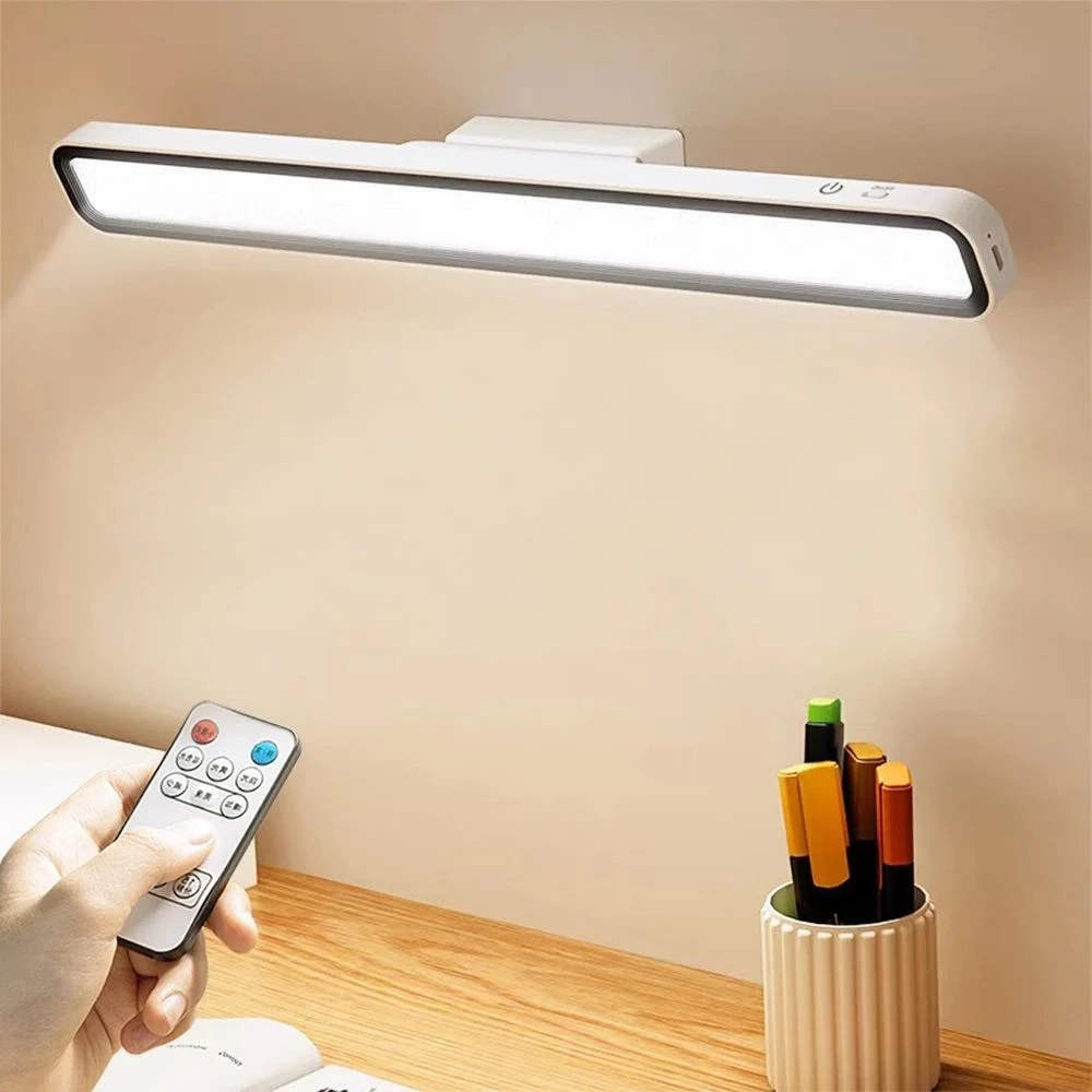 LED USB Rechargeable Stepless Dimming Table Lamp Hanging Magnetic Night Reading Light