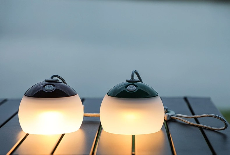 Waterproof LED Camping Lamp Multi-Functional Atmosphere Light Type-C Charging Hanging Lamp Outdoor Light