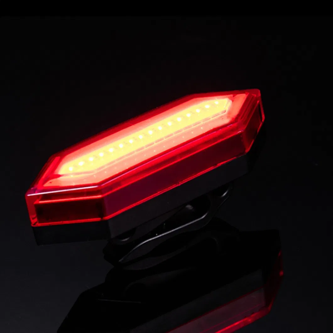 Cyclingtail Light Rechargeable 3W COB Bike Taillight Bicycle Rear Light