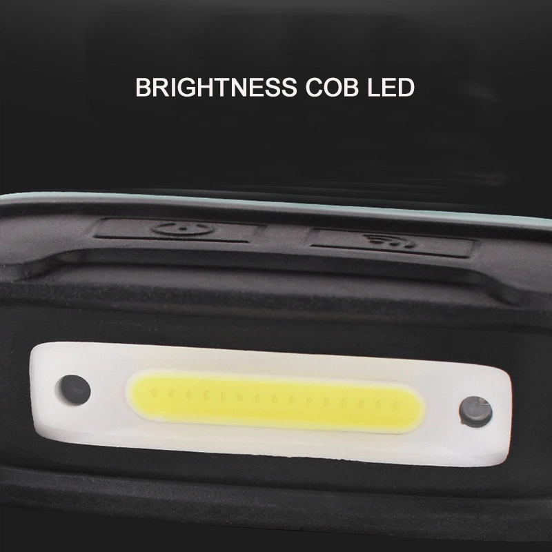 Rechargeable Built Battery LED COB Headlight Motion Sensor Headlamp