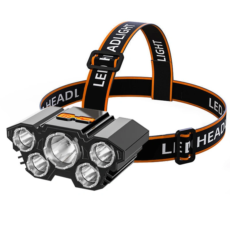 Strong Light Head Light Camping Adventure Fishing Lamp Rechargeable LED Headlamp