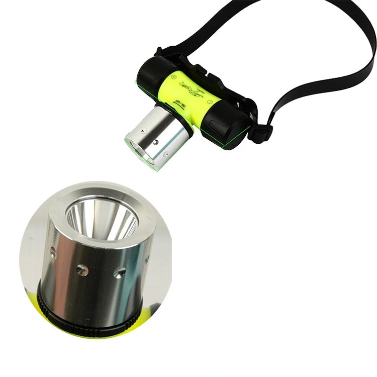 Super Bright Diving Head Light Waterproof LED Lamp Battery Power COB Head Lamp Adjustable Head Torch Lamp Quality LED Headlamp