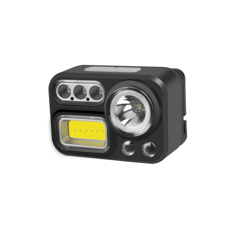 Rechargeable Motion Sensor Camping LED Head Torch Headlamp