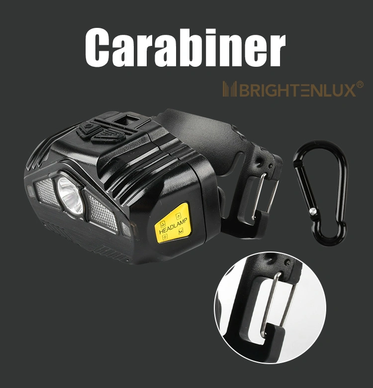 Brightenlux Motion Sensor Adjustable Focus Most Powerful Waterproof LED Headlamp