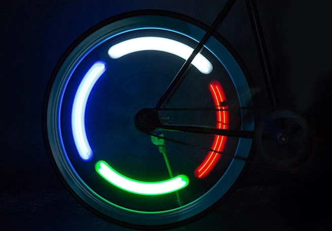 Road Safety Bike Taillight Bicycle Spoke Rear Light