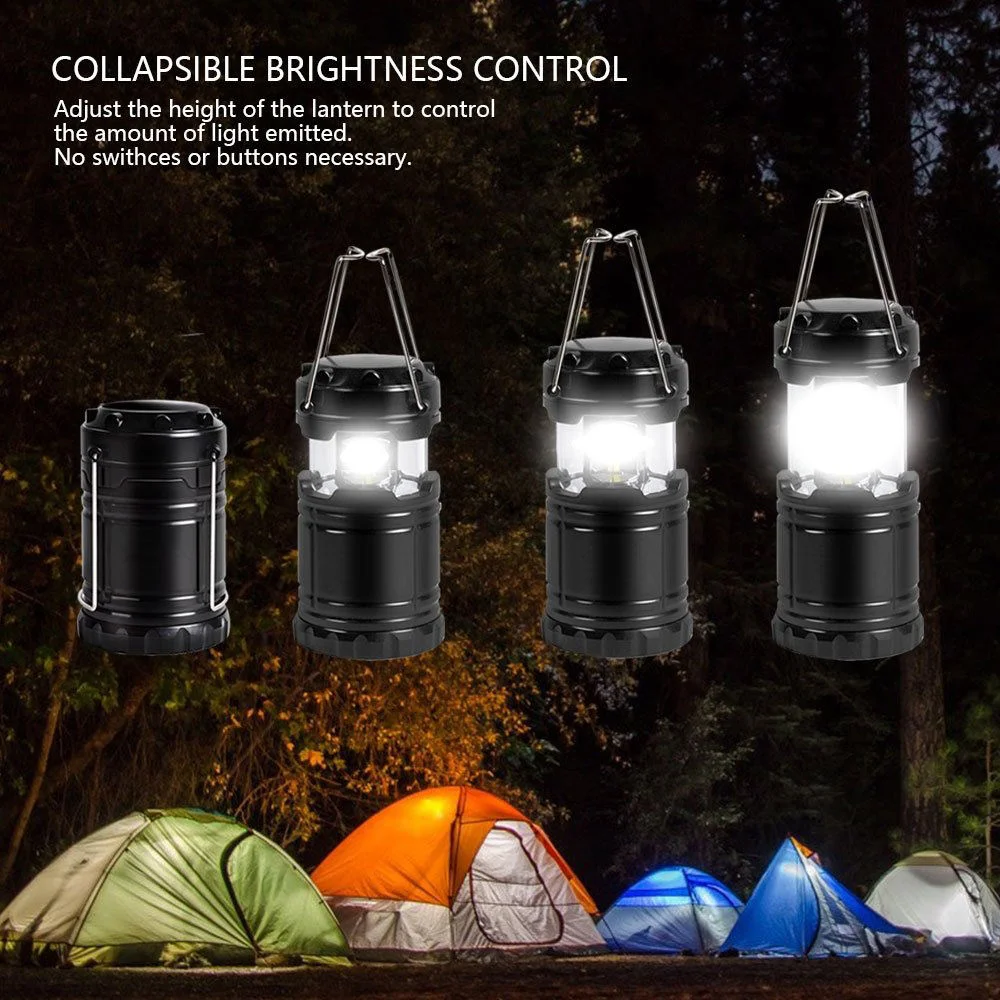 Folding Hanging Foldable Telescopic 30 LED Pop-up Camping Tent Light