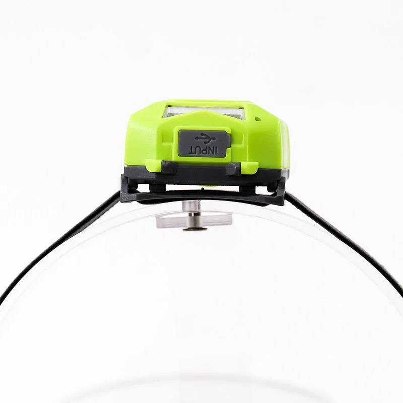 Goldmore9 LED+COB Headlamp USB Rechargeable Headlamp Muti-Function Sensor Headlamp Headlight for Camping and Hiking