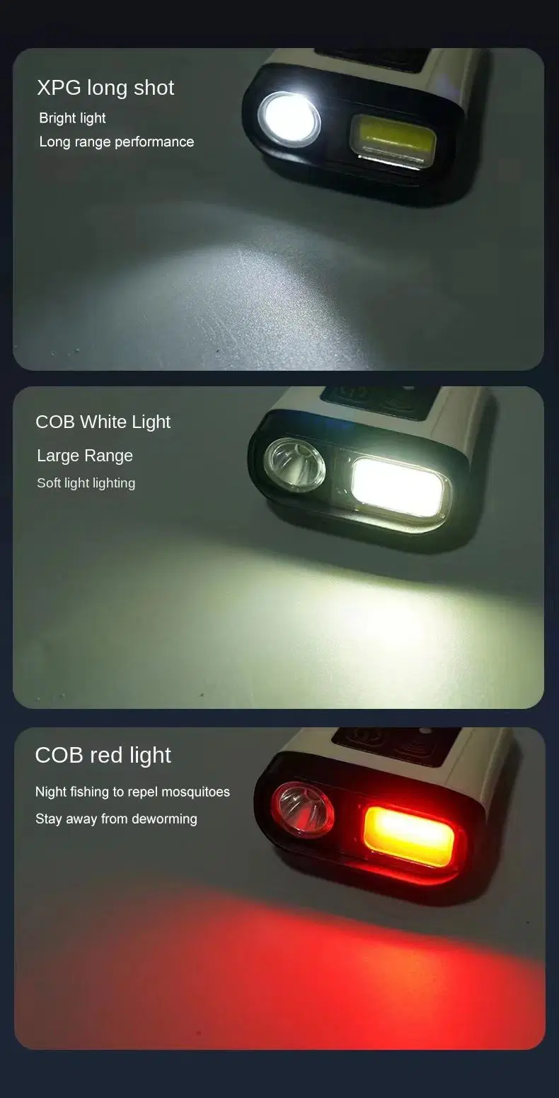 Mountaineering Cap Clip Light USB Rechargeable - Wave Sensor Headlamp