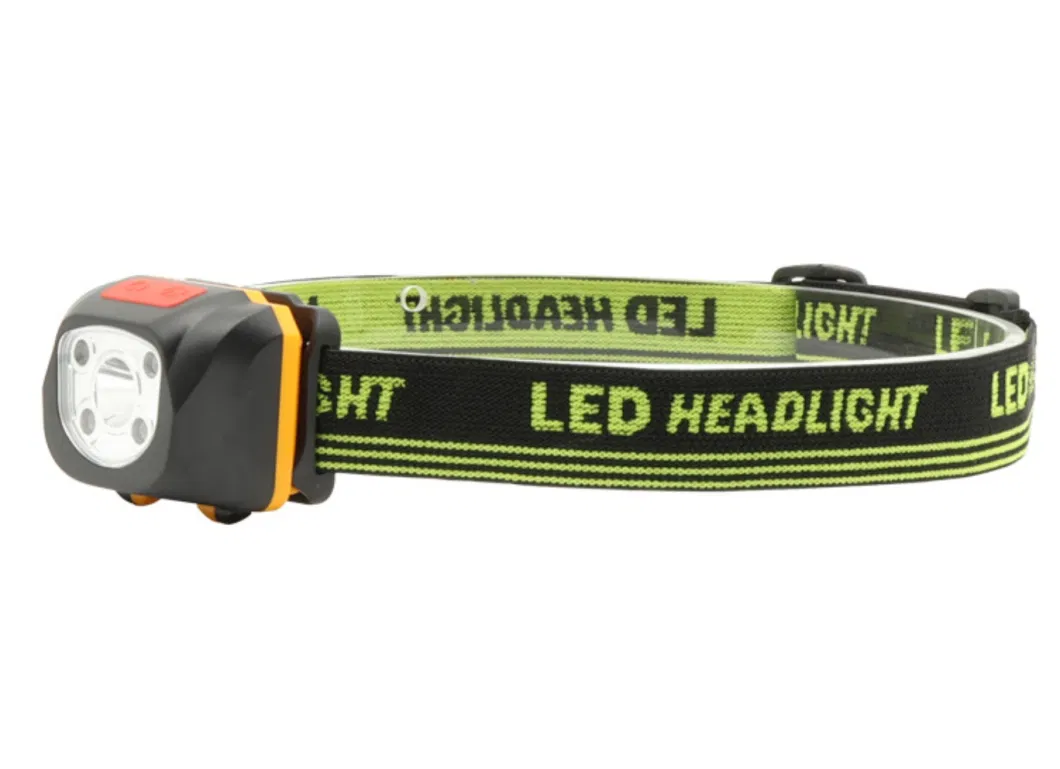 USB Rechargeable Outdoor LED Head Torch Lighting for Decoration Adjustable Headband Red Flash Sensor Switch LED Headlamp XPE LED Headlight