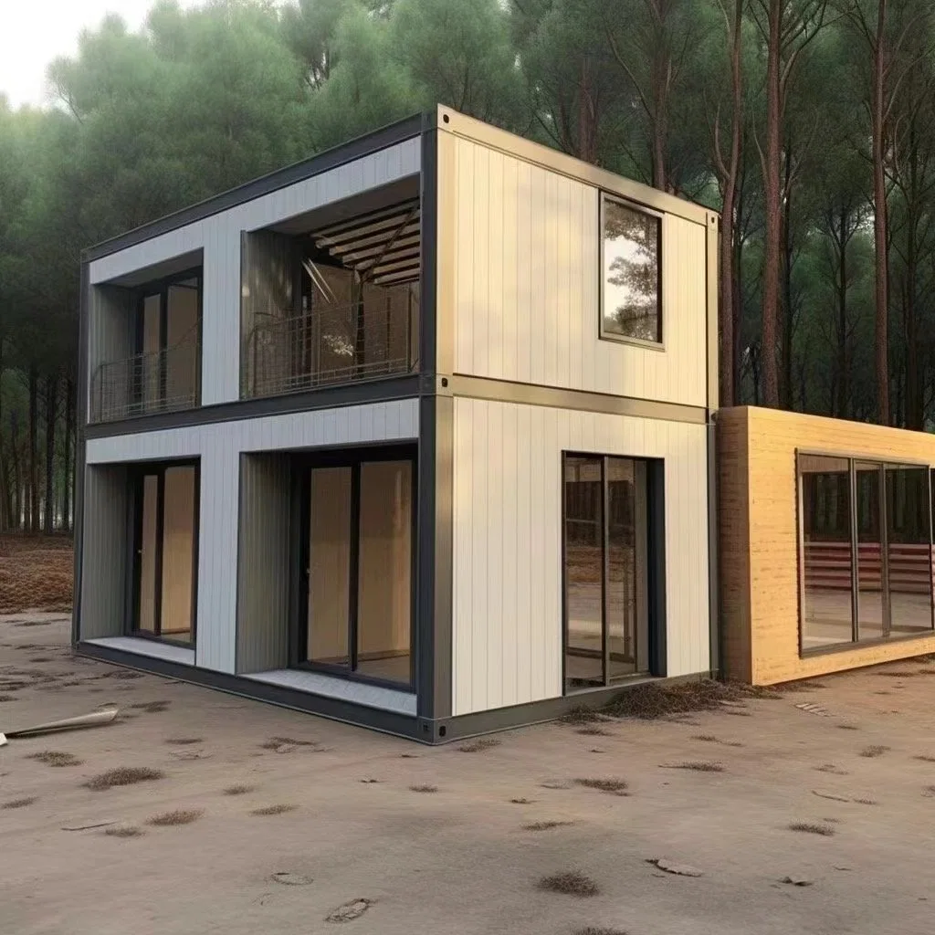China Foldable Prefabricated Expandable Container Prefab House Container Casas Used as Camp