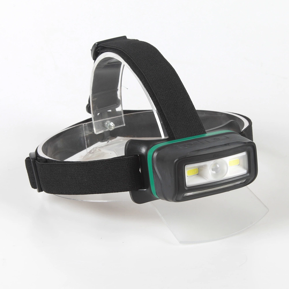 Yichen 500 Lumen Waterproof Rechargeable COB LED Headlamp with Motion Sensor