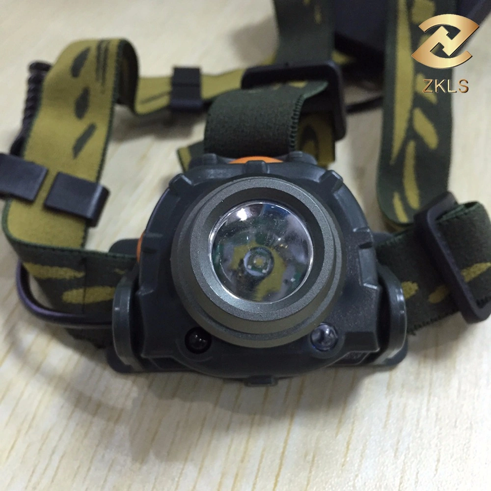 Wholesale Camping Head Torch Lamp Zoomable Adjustable Hunting LED Headlight High Power Auto Sensor LED Headlamp