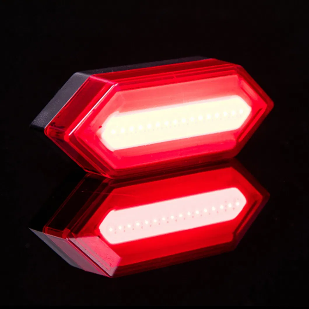 Cyclingtail Light Rechargeable 3W COB Bike Taillight Bicycle Rear Light