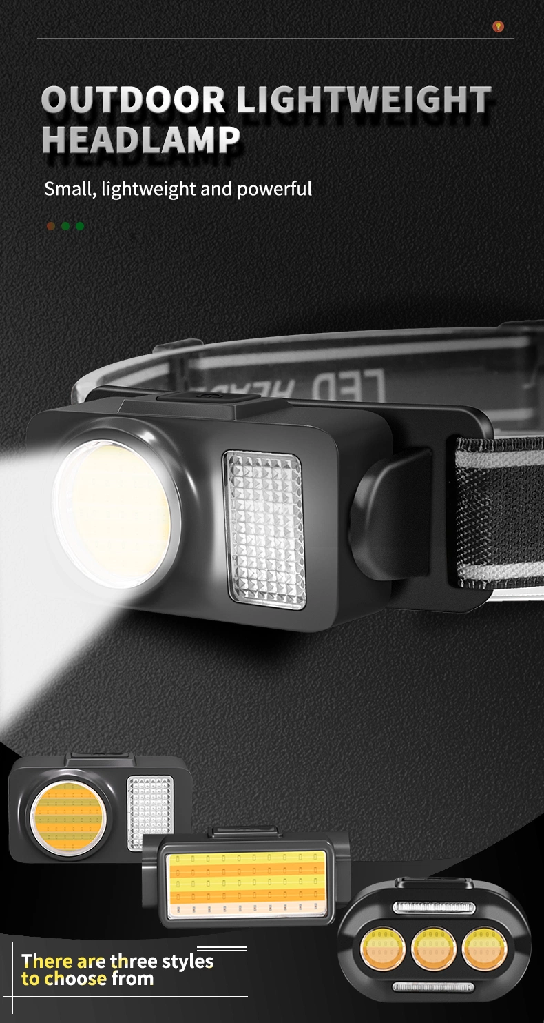 2023 New Design Portable Mini Work Headlamp Rechargeable High-Performance High Power Headlight