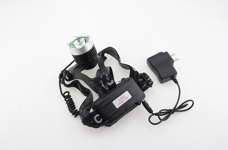 10W High Power Head Torch Lamp CREE LED Zoomable Headlight 3 Modes Rechargeable 18650 Battery Head Torch Light CREE Xml T6 U2 LED Headlamp