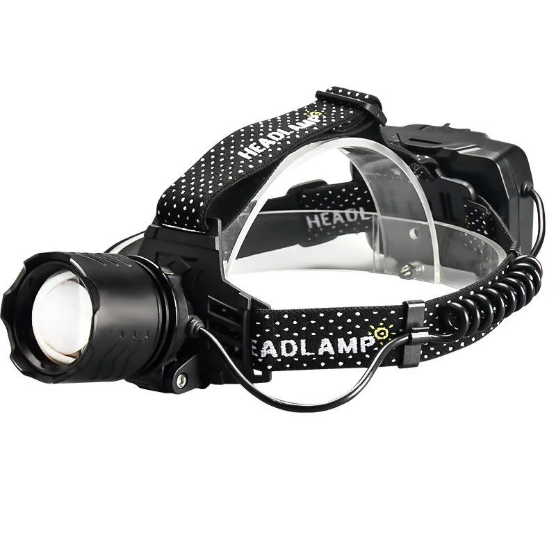 Rechargeable Headlamp for Working Rock Climbing Camping