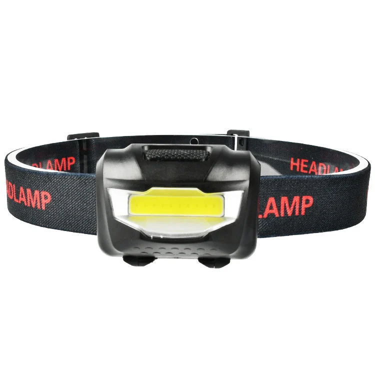 Glodmore2 3*AAA Battery Torch Mining Lamp Headlamp with Head Strap, Ipx4 Waterproof LED Flexible Lightbar Headlamp with 3 Modes