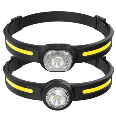 Helius 270-Grad Wide Beam COB Front Wasserdicht wiederaufladbare USB-LED Scheinwerfer