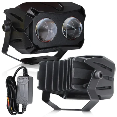 Lightech Laserlicht Hersteller U10 für Auto Scheinwerfer 6000lm Double Farbe 3000K&amp;6000K
