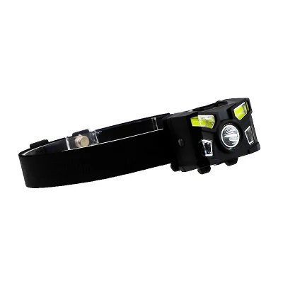 Goldmore11 Best COB XPE Head Lamp Wasserdichte wiederaufladbare ABS-Scheinwerfer Freihand 8 Modi Outdoor Camping Wandern Arbeitslicht