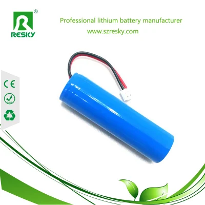  3,7V 2600mAh 18650 Lithium-Batteriezelle für LED-Licht