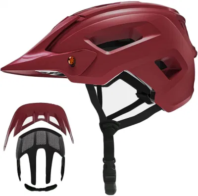 Fahrradhelm für Reiten Stirnlampe Fahrradhelm Fahrrad LED Sport MTB-Sicherheitskappe für Erwachsene