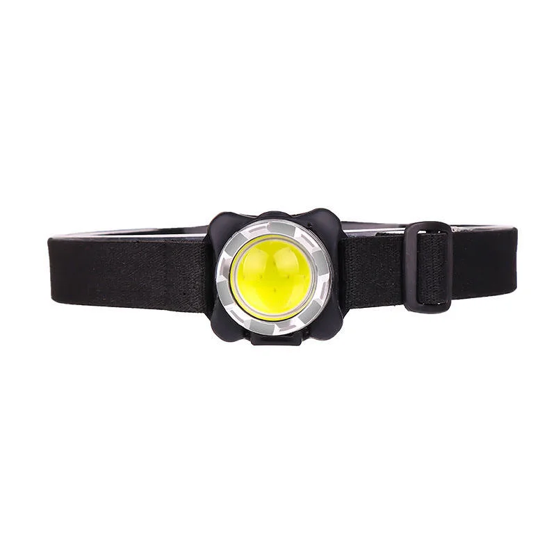 Glodmore2 New Style Running Riding High Power Waterproof Head Band Light, Portable USB Rechargeable Small COB LED Hoofdlamp Headlamp