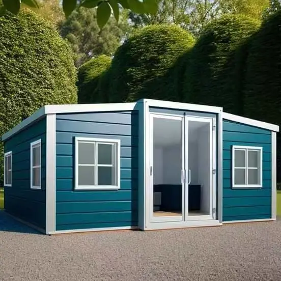 China Foldable Prefabricated Expandable Container Prefab House Container Casas Used as Camp