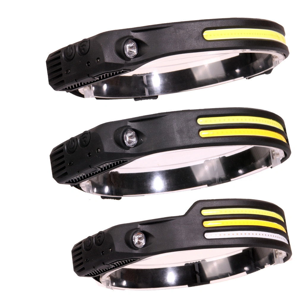 New COB Type-C Rechargeable Outdoor LED Running Light Hanging Neck Working Headlamp