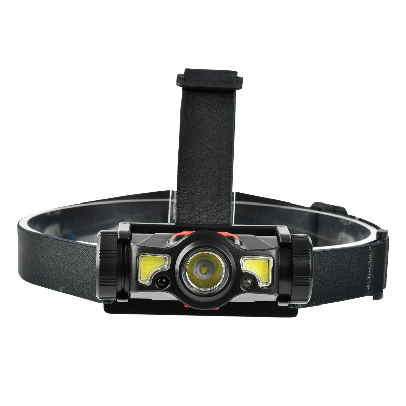 Brightenlux Factory Cheap Adjustable USB Rechargeable Ipx4 Waterproof LED Sensor Headlamp